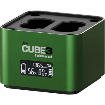 Hähnel ProCube 3 Twin töltő Fujifilm fényképezőgépekhez (1000 577.3)