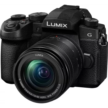 Panasonic LUMIX DC-G90MEG-K 20,3MP Micro Four Thirds rendszerfényképezőgép 12-60mm objektívvel - fekete