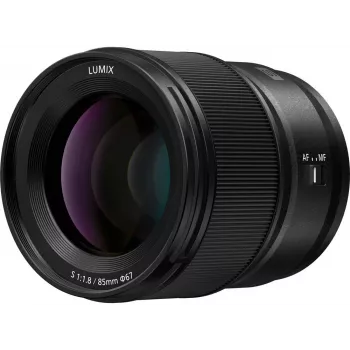 Panasonic LUMIX S 85mm F1.8 objektív (S-S85E) - full frame L-mount fix fókuszú portré- és gyenge fényhez