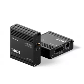 Teltonika TRB236 ipari LTE Cat 1 gateway (tápegység nélkül)