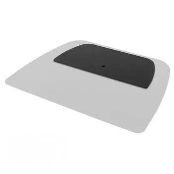 B-TECH AV BT8571/BB univerzális padlóállvány lapos képernyőkhöz 1,8 m Ø50 mm oszloppal, VESA 200x200