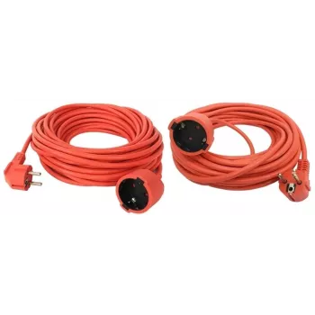 EXTEN SY-CZ-01 30M H05VV-F 3G1.5 hosszabbítókábel, 30 m, 3 eres 1,5 mm², Schuko dugó egyes aljzatra, fekete