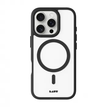 LAUT Huex Protect tok iPhone 16 Pro-hoz, fekete