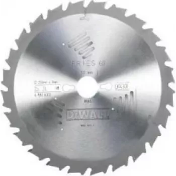 DEWALT DT4321-QZ 165mm 24T körfűrészlap, HM, ATB, 20mm furat, Extreme Runtime