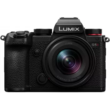 Panasonic Lumix DC-S5D fényképezőgép 18-40mm objektív szettel (DC-S5DNE-K)