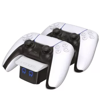 Venom Twin dokkolóállomás - töltőállomás - 3 kimeneti csatlakozó (2 x dokkolócsatlakozó, USB)