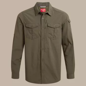 Craghoppers NosiLife Adventure LS ing III - Woodland Green, L méret