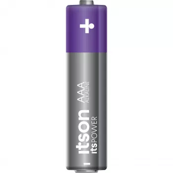 ITSON LR03IPO/8CB alkáli AAA elemek, 8-as csomag, 1,5V, hosszú élettartam