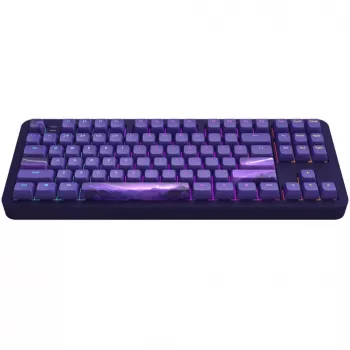 Dark Project ALU87B Celestial alumínium TKL billentyűzet, G3MS Voidstone kapcsolók, US kiosztás