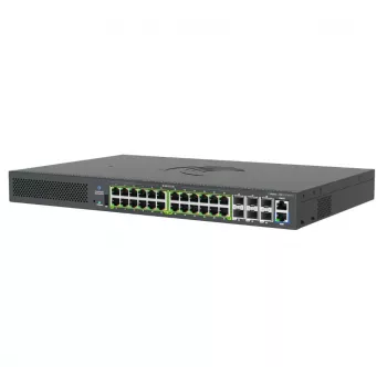 Cambium Networks cnMatrix EX3030RM-P 24 portos Gigabit PoE+ menedzselt switch 4x 10G SFP+ uplinkkel