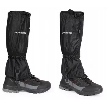 VIKING Triglav kamásli S/M fekete - vízálló túrázó és trekking kamásli Aqua Thermo Tex membránnal