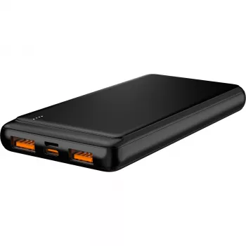 Denver PQC-10009 10000mAh 22.5W powerbank fekete