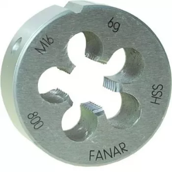FANAR menetmetsző lapka M16 x 2.00 HSS800 DIN 22568