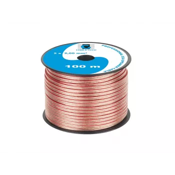 CABLETECH CCA 2,0 mm hangszórókábel 100 m piros/fekete