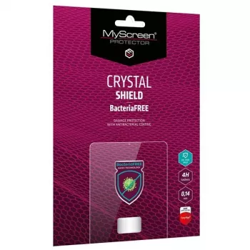MYSCREEN PROTECTOR MS CRYSTAL BacteriaFREE edzett üveg kijelzővédő Lenovo Tab M8-hoz - 9H keménység, antimikrobiális, 2.5D lekerekített élek, buborékmentes