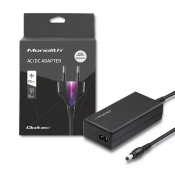 Qoltec 27W asztali tápegység 12V 2.25A 6.0x3.0mm DC-dugóval és hálózati kábellel