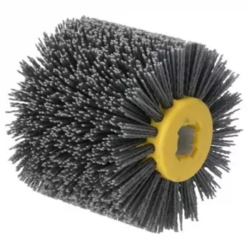 DEDRA DED79334G nylon csiszolókefe szatinírozó és polírozó gépekhez, 120 x 100 mm, 400 szemcse