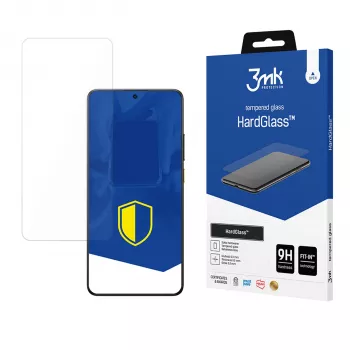 3mk HardGlass edzett üveg kijelzővédő POCO X7 Pro-hoz – 9H, 0,3 mm, 2,5D, oleofób, buborékmentes