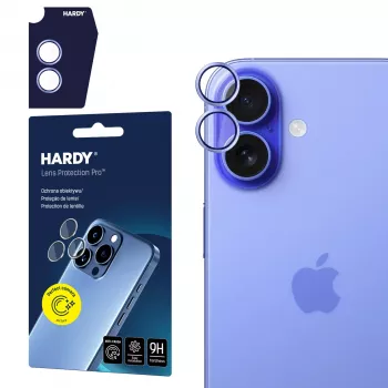 3MK HARDYLens Protection Pro kameralencse-védő Apple iPhone 17-hez - kék