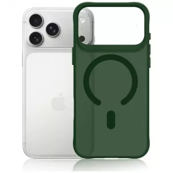 3MK Smoke MagCase tok Apple iPhone 17 Pro készülékhez - zöld