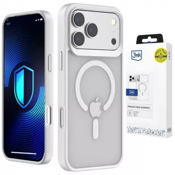 3MK Smoke MagCase tok Apple iPhone 17 Pro Max készülékhez - fehér