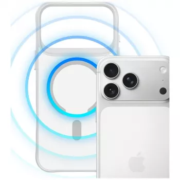 3MK Smoke MagCase tok Apple iPhone 17 Pro Max készülékhez - fehér