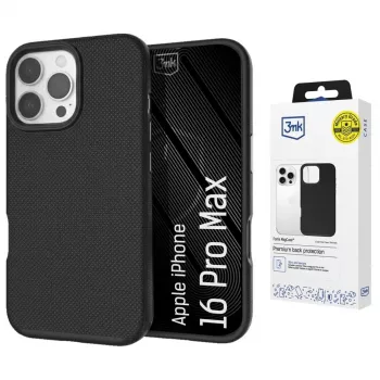 3MK Fortis MagCase tok Apple iPhone 16 Pro Max készülékhez - fekete