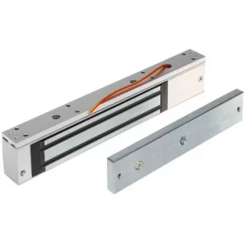 INNE elektromágneses ajtónyitó ZE-280-5 280 kg tartóerő fail-safe felületi szerelés 12/24V DC LED-del és MOV túlfeszültség-védelemmel