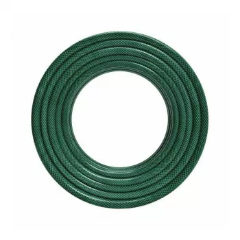 AWTOOLS AW70424 1/2 inch 25 m 3 rétegű megerősített PVC kerti tömlő, 8 bar, UV- és algamentes, zöld