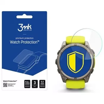 3mk FlexibleGlass hibrid kijelzővédő fólia Garmin Fenix 8 Solar/Sapphire 51mm-hez