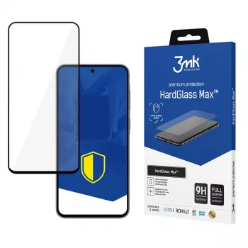 3mk HardGlass Max Black edzett üveg kijelzővédő Samsung Galaxy A36/A56 készülékhez