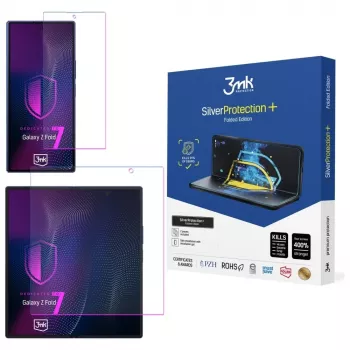3MK SilverProtection+ antibakteriális kijelzővédő fólia Samsung Galaxy Z Fold 7 Folded Edition-höz