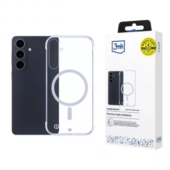 3MK Just20g MagCase Samsung Galaxy S26+-hoz átlátszó MagSafe hátlap