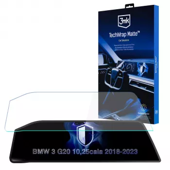 3MK PROTECTION BMW 3 G20 (2018 - 2023) - 3mk TechWrap matt képernyővédő a középkonzolhoz