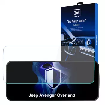 3MK PROTECTION Jeep Avenger Overland - 3mk TechWrap matt képernyővédő a középkonzolhoz