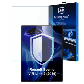 3MK PROTECTION Renault Scenic IV R-Link 2 (2016) - 3mk TechWrap matt központi kijelző