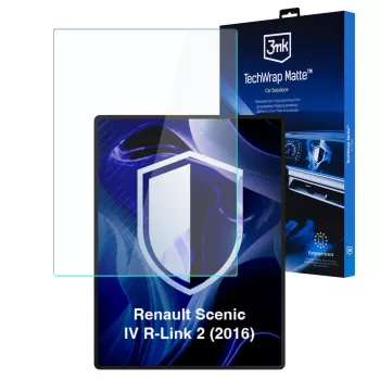 3MK PROTECTION Renault Scenic IV R-Link 2 (2016) - 3mk TechWrap matt központi kijelző