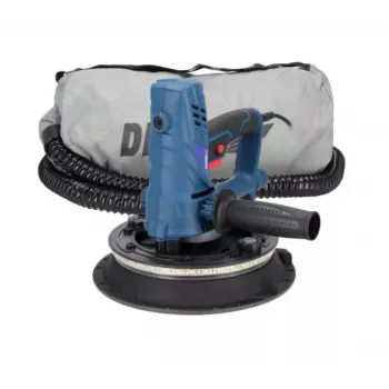 DEDRA DED7770 gipszkarton csiszoló 850W 225mm LED fénnyel és porelszívással