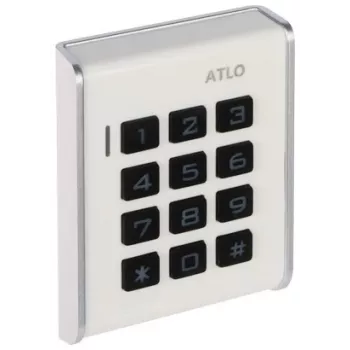 Atlo kombinációs zár ATLO-KRM-103 - 3 tárcsás állítható lakat cinkötvözetből edzett acélkengyellel, fekete