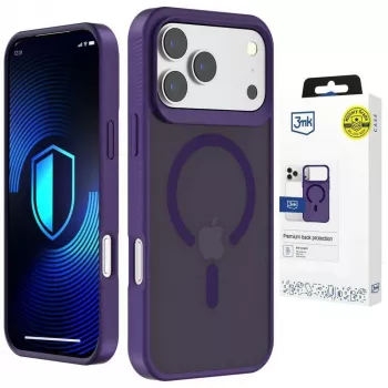 3MK Smoke MagCase Apple iPhone 17 Pro Max-hez - lila