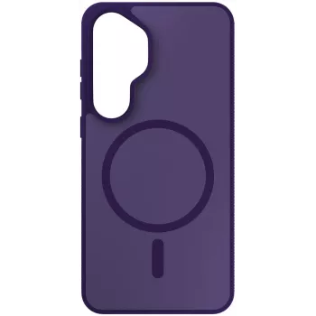 3MK Smoke MagCase tok Samsung Galaxy S26-hoz - lila áttetsző MagSafe-tok