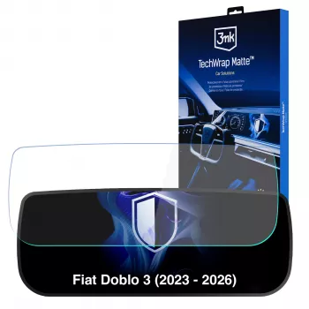 3MK PROTECTION Fiat Doblo 3 (2023 - 2026) - 3mk TechWrap matt műszercsoport