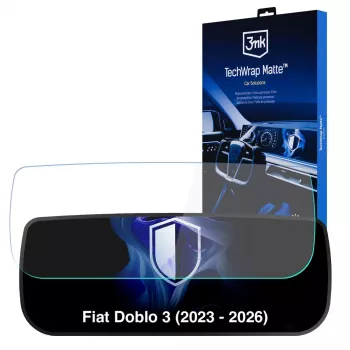 3MK PROTECTION Fiat Doblo 3 (2023 - 2026) - 3mk TechWrap matt műszercsoport