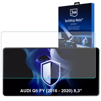 3MK PROTECTION Audi Q5 FY (2016-2020) 8,3 inch TechWrap matt központi kijelzővédő fólia
