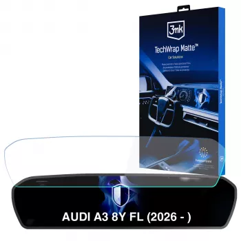 3MK PROTECTION AUDI A3 8Y FL (2026 - ) - 3mk TechWrap matt központi kijelző