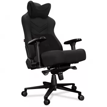 YUMISU 2053 gamer szék, szövetkárpit, fekete (Y-2053-BB-M)