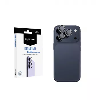 MyScreen Diamond Glass kamerlencse-védő Apple iPhone 17 Pro-hoz - ultratiszta 9H keményüveg, karcolásálló, egyszerű telepítés