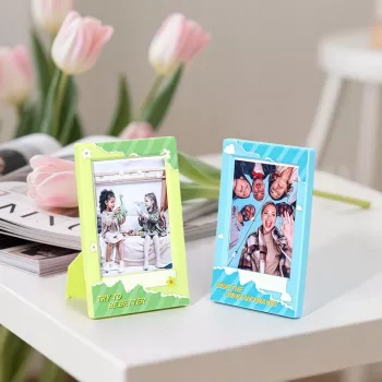 LOVEINSTANT fotókeret-készlet Fujifilm Instax Mini 99, 12, 11, 40, 8, Evo, LiPlay, Link 2, SE-hez, többszínű