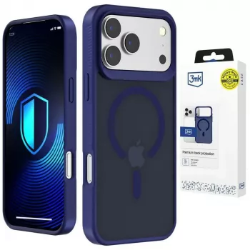 3MK Smoke MagCase Apple iPhone 17 Pro Max-hez - kék