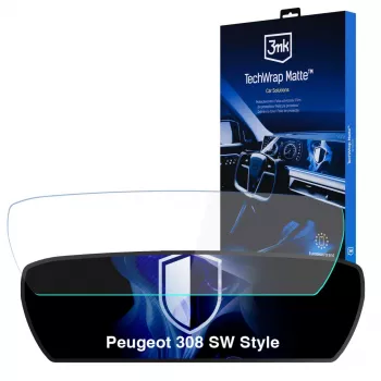 3MK PROTECTION Peugeot 308 SW Style - 3mk TechWrap matt műszerfal